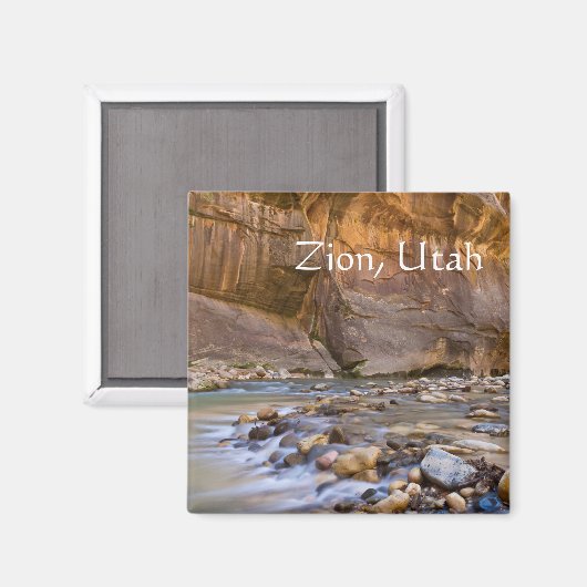 U-Bahn in Zion, Utah Magnet (Vorderseite/Rückseite)