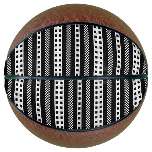 U-Bahn-Karierte Geometrien RL90 Basketball (Vorderseite)