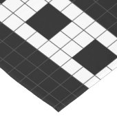 U-Bahn-Karierte Geometrien RL90 Kurzer Tischläufer (Ecke)