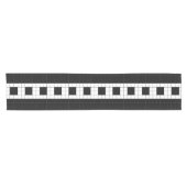 U-Bahn-Karierte Geometrien RL90 Kurzer Tischläufer (Horizontal)