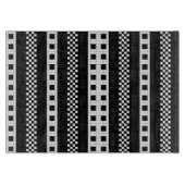 U-Bahn-Karierte Geometrien RL90 Schneidebrett (Vorderseite)