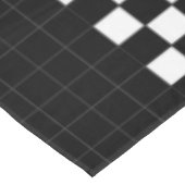 U-Bahn-Karierte Geometrien RL90 Tischdecke (Schrägansicht)