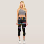 U-Bahn-Karte Capri Leggings (Vorderseite)