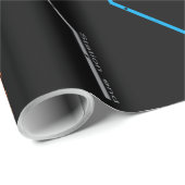 U-Bahn-Karte Geschenkpapier (Rolleneckpunkt)