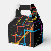 U-Bahn-Karte Geschenkschachtel (Rückseite)
