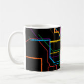 U-Bahn-Karte Kaffeetasse (Links)