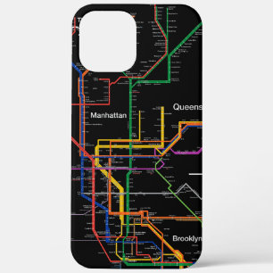 U-Bahn-Karte NY-Stadt Case-Mate iPhone Hülle