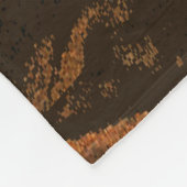 U-Bahn NYC Graffiti Mural Fleece Blanket (Ecke)