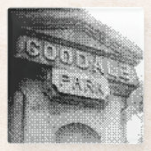 U-Bahn-Park Glasuntersetzer (Vorderseite)