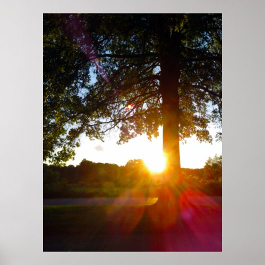 U-Bahn-Park Highbanks: Sunset, Columbus, Ohio Poster (Vorne)