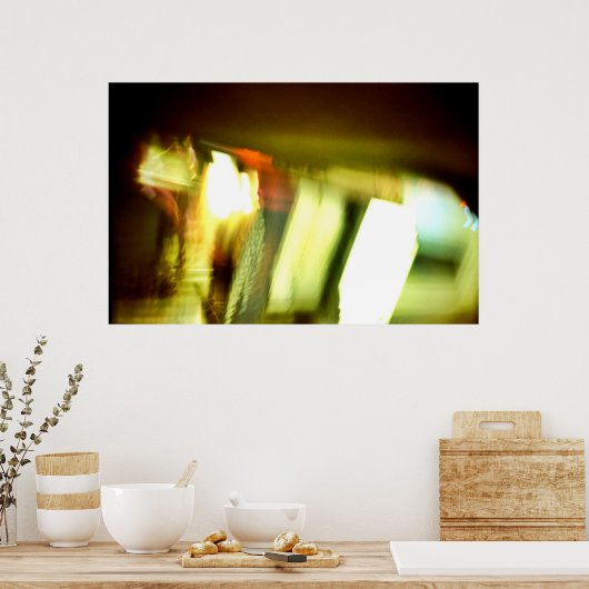 U-Bahn Poster (Küche)