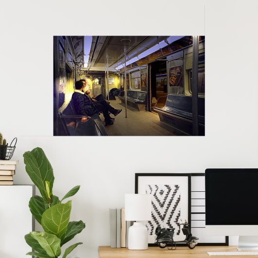 U-Bahn Poster (Heimbüro)