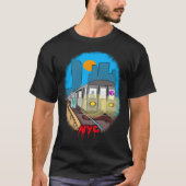 U-Bahn-Serie 7 des NYC T-Shirt (Vorderseite)