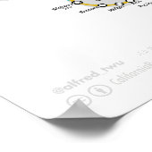 U-Bahn-Station 1 Poster (Ecke)