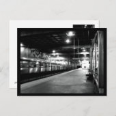 U-Bahn-Station Atlanta Postkarte (Vorne/Hinten)