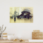 U-Bahn-Station New York 1912 Poster (Küche)