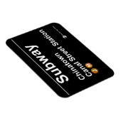 U-Bahn-Station New York Magnet (Rechte Seite)