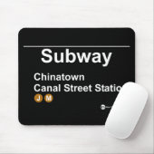 U-Bahn-Station New York Mousepad (Mit Mouse)