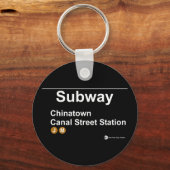 U-Bahn-Station New York Schlüsselanhänger (Vorderseite)