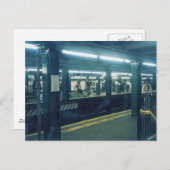 U-Bahn-Station Postkarte (Vorne/Hinten)