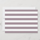 U-Bahn-Streifen Geburtsankündigung | Berry Ankündigung (Rückseite)