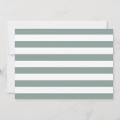 U-Bahn-Streifen Geburtsankündigung | Moss Ankündigung (Rückseite)