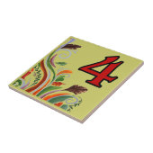 U-Bahn-Tiles 4 Vier Fliese (Seite)