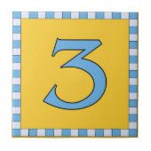 U-Bahn-Tiles-Karo 3 Fliese (Vorderseite)