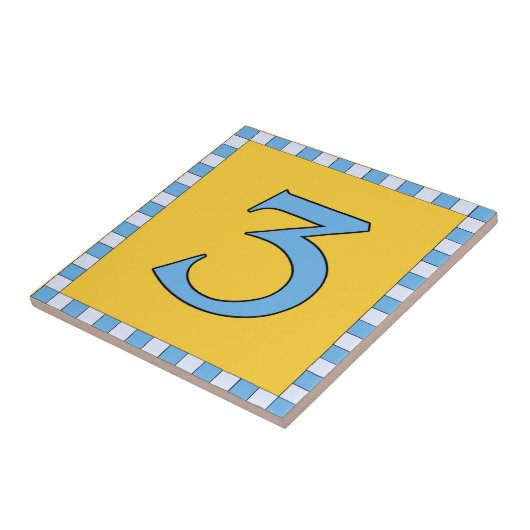 U-Bahn-Tiles-Karo 3 Fliese (Seite)