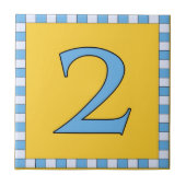 U-Bahn-Tiles Karo Rahmen 2 Fliese (Vorderseite)