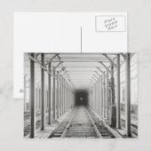 U-Bahn-Tunnel, 1904 Postkarte (Vorne/Hinten)