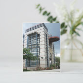 U-Bahn-Turm Postkarte (Stehend Vorderseite)
