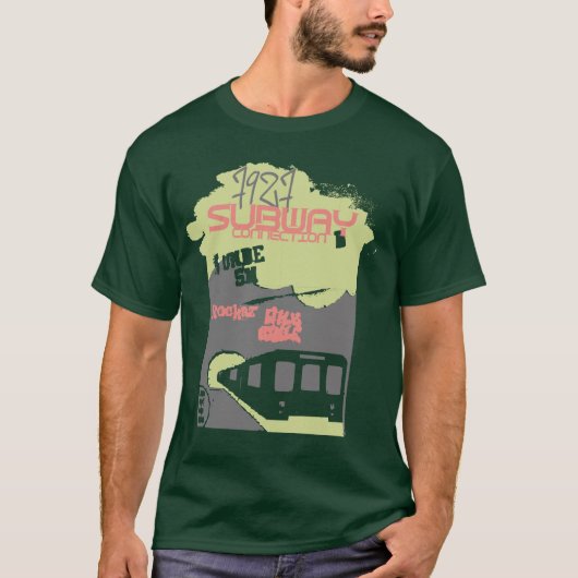 U-Bahn-Verbindung T-Shirt (Vorderseite)