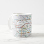 U-Bahn von Berlin Kaffeetasse (Vorderseite Links)