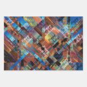 U-Bahn von Kairo - Happy Birthday Geschenkpapier Set (Vorderseite 2)