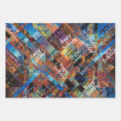 U-Bahn von Kairo - Happy Birthday Geschenkpapier Set (Vorderseite 3)