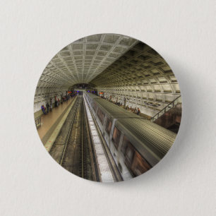 U-Bahnhof Washington DC Button