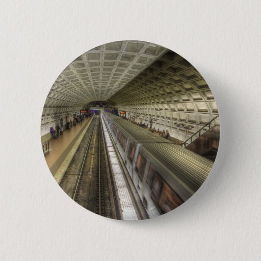 U-Bahnhof Washington DC Button (Vorderseite)