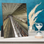 U-Bahnhof Washington DC Fotoplatte (Seite)