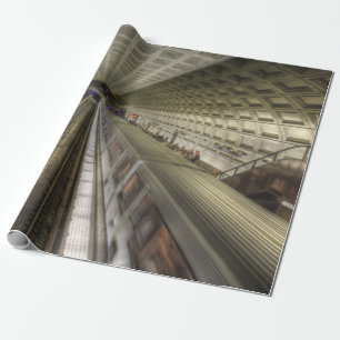U-Bahnhof Washington DC Geschenkpapier