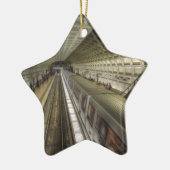 U-Bahnhof Washington DC Keramik Ornament (Links)