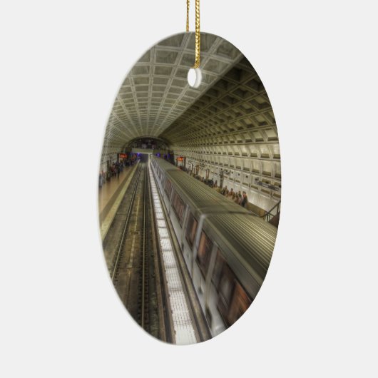 U-Bahnhof Washington DC Keramikornament (Rechts)