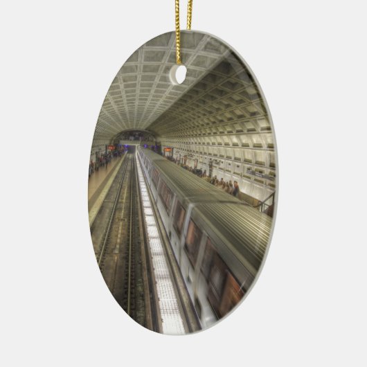 U-Bahnhof Washington DC Keramikornament (Links)