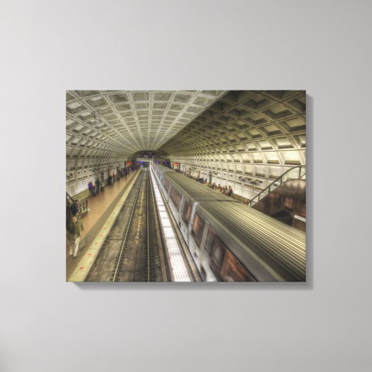 U-Bahnhof Washington DC Leinwanddruck (Vorderseite)