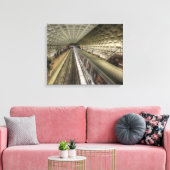 U-Bahnhof Washington DC Leinwanddruck (Insitu (Wohnzimmer))