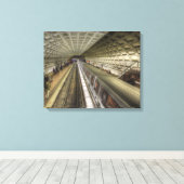 U-Bahnhof Washington DC Leinwanddruck (Insitu (Holzboden))