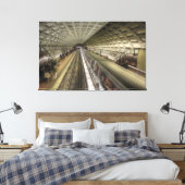 U-Bahnhof Washington DC Leinwanddruck (Insitu (Schlafzimmer))
