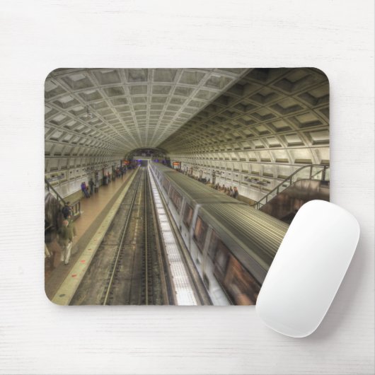 U-Bahnhof Washington DC Mousepad (Mit Mouse)