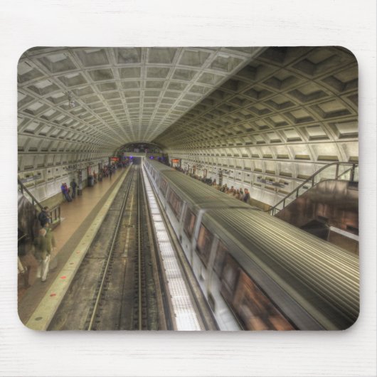 U-Bahnhof Washington DC Mousepad (Vorne)