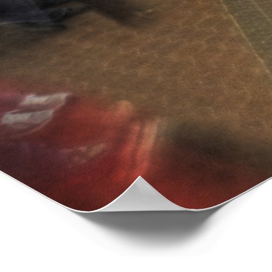 U-Bahnhof Washington DC Poster (Ecke)